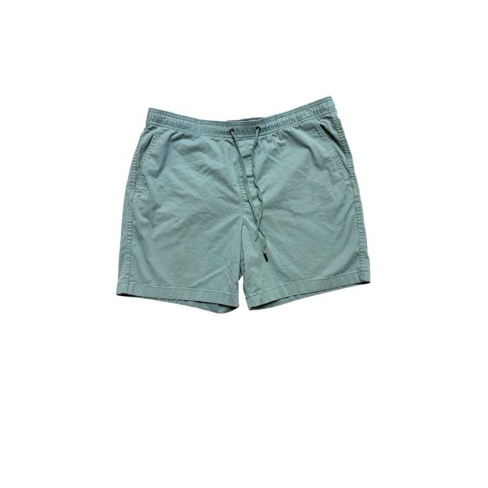 Gap XL Green Elastic Waist Drawstring Shorts 6” Inseam